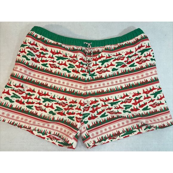 Magellan Christmas Swim Trunks 3X Water Repellent - Picture 5 of 11